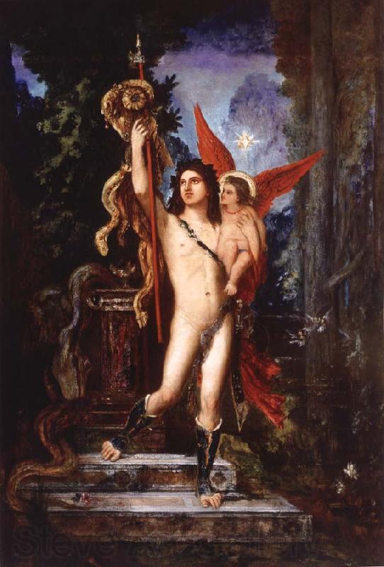 Gustave Moreau Eason and Eros Norge oil painting art